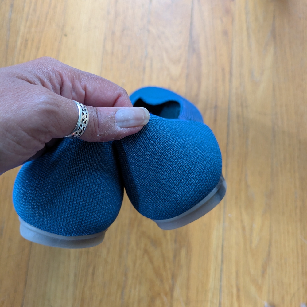 Rothy's Blue flats. Size 8.5. New without box. - Picture 3 of 5